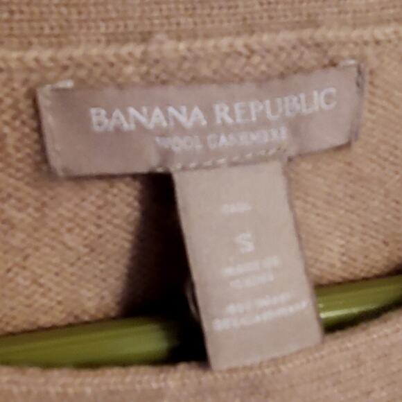 BANANA REPUBLIC long line sweater Wool and Cashmere Very soft and warm Size Sm - Picture 4 of 6